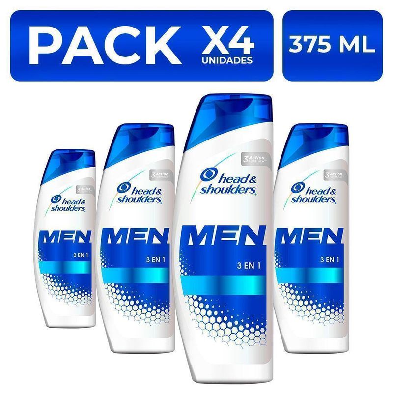 Shampoo-Head---Shoulders-Men-Hombre-3-en-1-375ml-PackX4