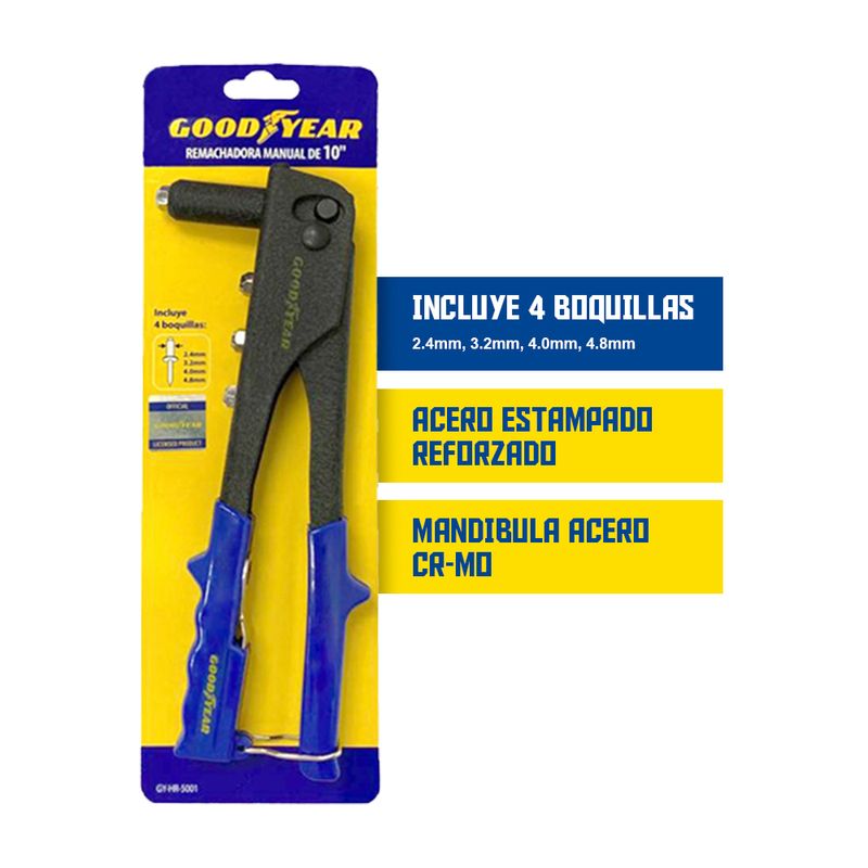 Remachadora-Manual-Goodyear-GY-HR-5001-Aluminio-10--4-Boquillas