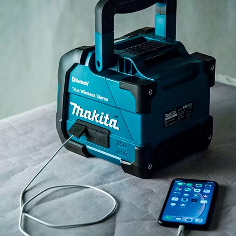 Parlante-Makita-DMR203-LXT-18V-CXT-12V-Bluetooth-TWS-sin-Bateria