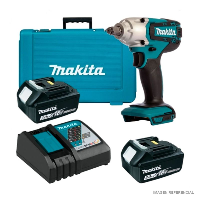 Llave-de-Impacto-Inalambrico-Makita-LXT-18V-1-2--190-Nm-DTW190RFE-2Baterias-x-30-Ah---Cargador