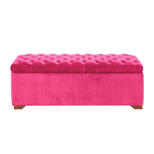 BAUL OLIVER MAVISAC PLAZA Y MEDIA COLOR FUCSIA - TELA