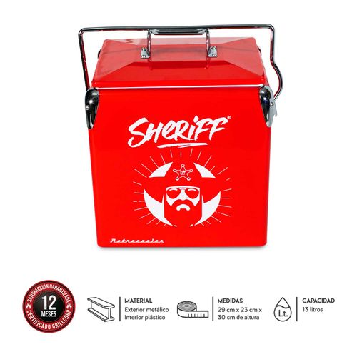 Retrocooler 13L Rojo