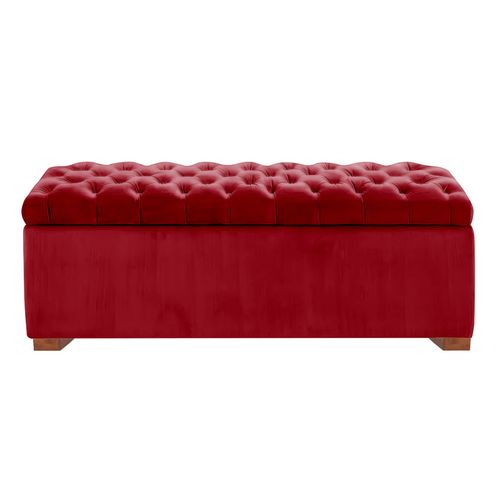 BAUL OLIVER MAVISAC PLAZA KING COLOR ROJO - ULTRA CUERO