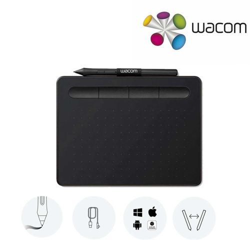 Tableta Grafica Wacom Intuos Small  Bluetooth Black CTL-4100WLK0