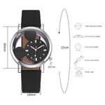 RELOJ-MICKEY-MOUSE-MUJER-DISNEY-MODA-MINNIE---NEGRO