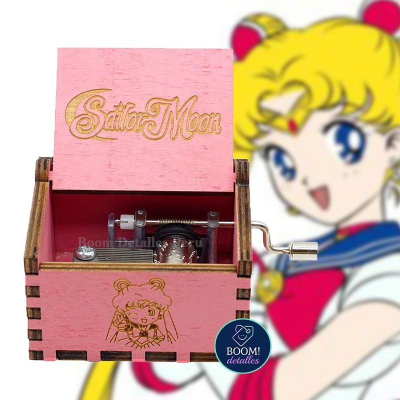 Caja-Musical-Sailor-Moon-Luz-de-Luna-Anime---Color-Rosado