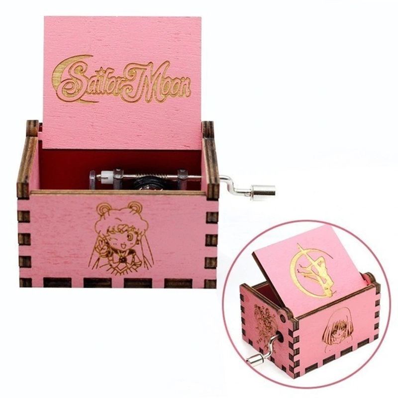 Caja-Musical-Sailor-Moon-Luz-de-Luna-Anime---Color-Rosado