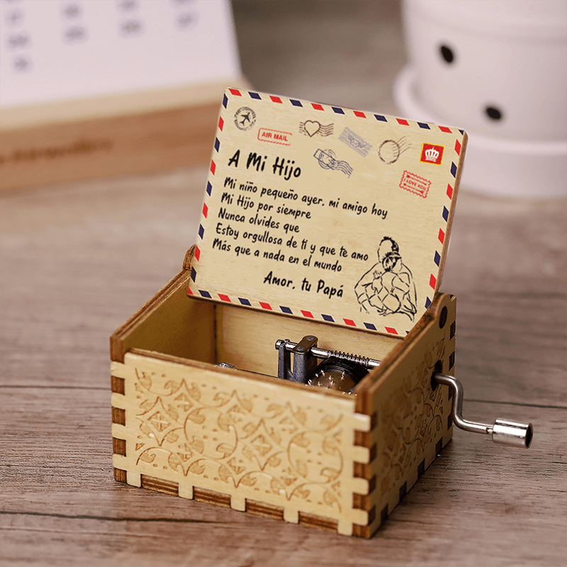 CAJA-MUSICAL-REGALO-DE-PAPA-A-HIJO-CON-DEDICATORIA-RECUERDOS-PARA-HIJOS-NAVIDAD-CUMPLEAÑOS