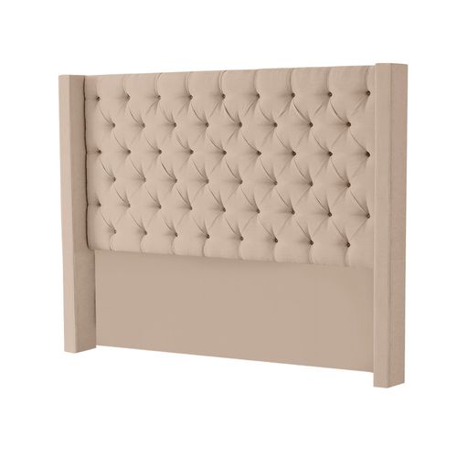 CABECERA MASTER REY MAVISAC DOS PLAZAS COLOR BEIGE - TELA