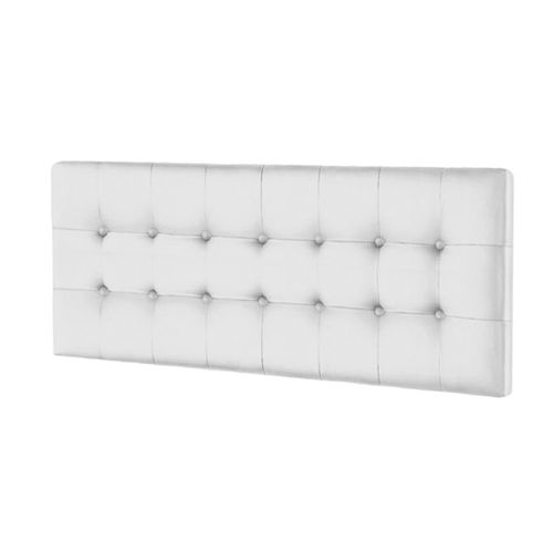 CABECERA VANILLA MAVISAC PLAZA QUEEN COLOR BLANCO - ULTRA CUERO