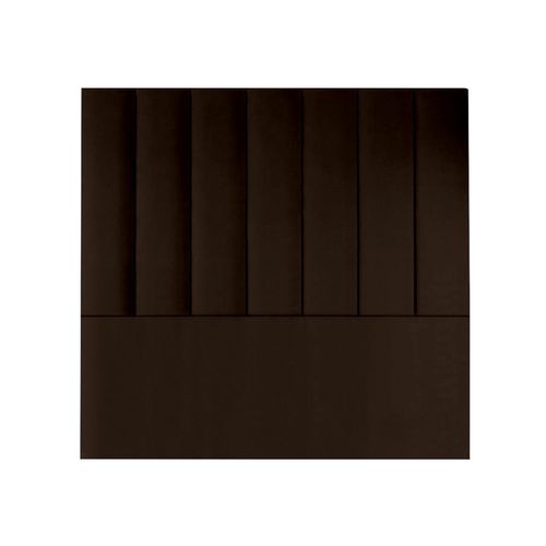 CABECERA TOSCO MAVISAC DOS PLAZAS COLOR CHOCOLATE - TELA