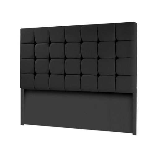 CABECERA CUBES MAVISAC DOS PLAZAS COLOR NEGRO - TELA