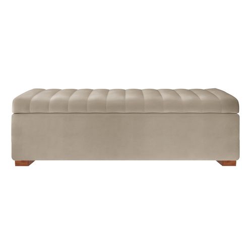 BAUL LIRIO MAVISAC DOS PLAZAS COLOR BEIGE - ULTRA CUERO