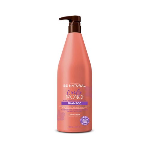 Placenta Life Be Natural Curly Monoi Shampoo Rizos Definidos Fco 1Lt