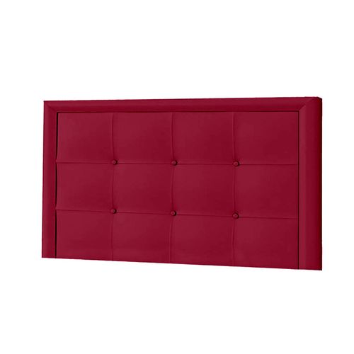 CABECERA ALEXA MAVISAC PLAZA KING COLOR ROJO - TELA