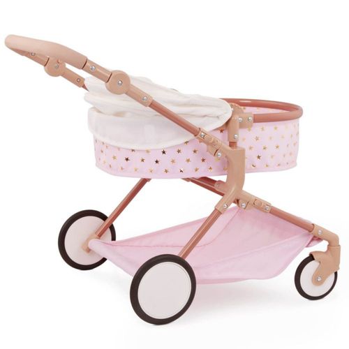 Coche Mellicero Babi Para Muñecos Full Rosa