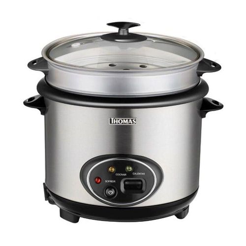 Olla Arrocera thomas TH38 1.8L Plateado