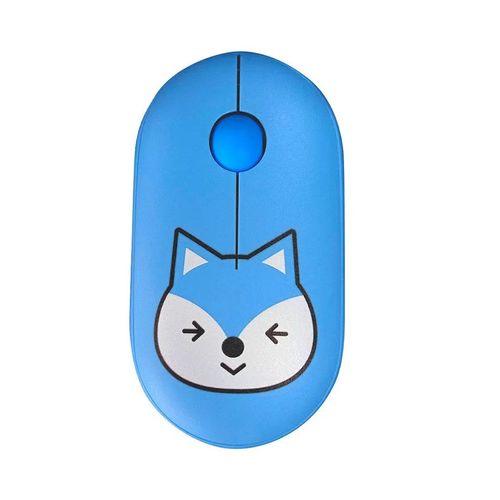 Mouse inalámbrico Five I1709 FARM receptor usb Celeste