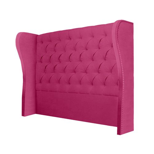 CABECERA SAFIRO MAVISAC PLAZA QUEEN COLOR FUCSIA - TELA