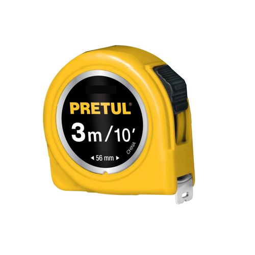 Wincha cinta métrica 3m Amarillo Pretul