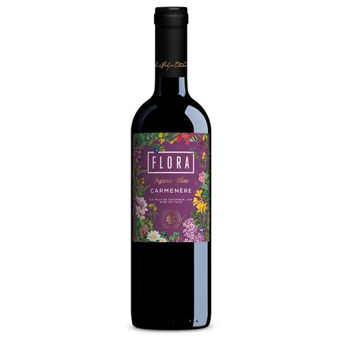 VINO ORGÁNICO FLORA CARMENERE 2019 - 750 ML