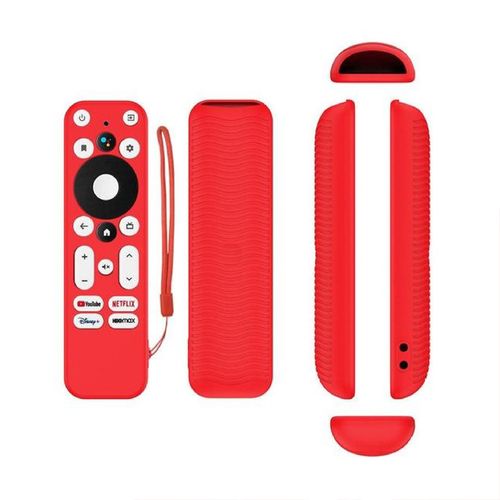 Funda para control Mecool KM2, KM2 Plus, Onn / Rojo