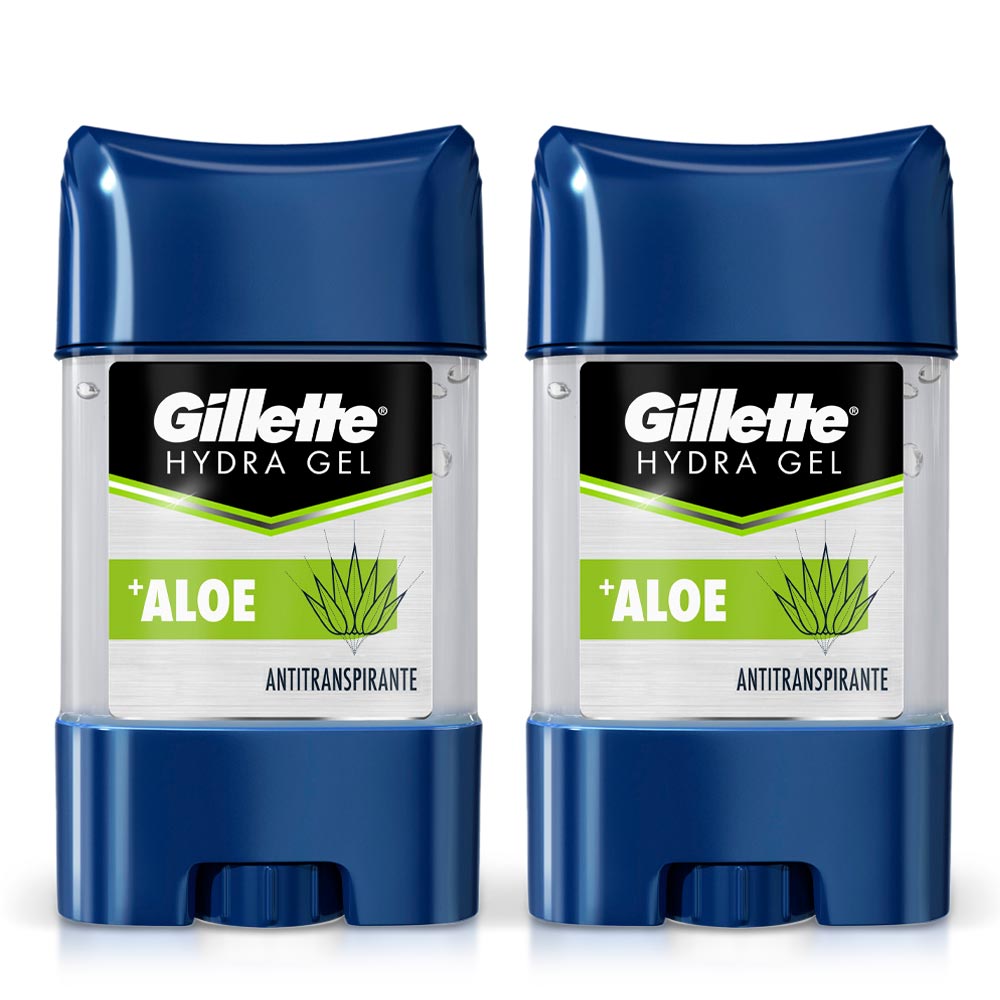 Desodorante en Barra para Hombre GILLETTE Hydra Gel Aloe Frasco 82g