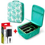 Pack-Maleta-Nintendo-Switch-y-Oled-Animal-Verde-Grande-y-Cargador-Original