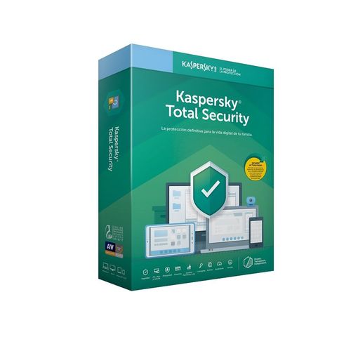 Kaspersky Total Security 3 Disp 1 Año (Código Digital)