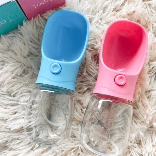 PetCup™ - Bebedero Tomatodo para Mascotas - Color Rosado