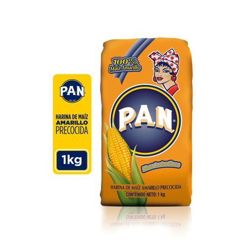 Harina Pan Pre Cocida de Maiz Amarillo