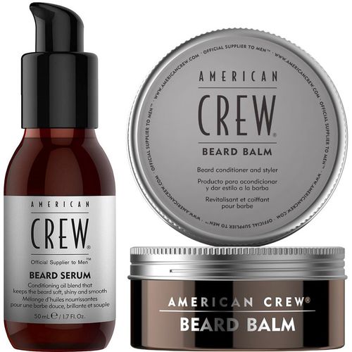 Aceite para Barba Beard Serum + Cera para Barba American Crew Men