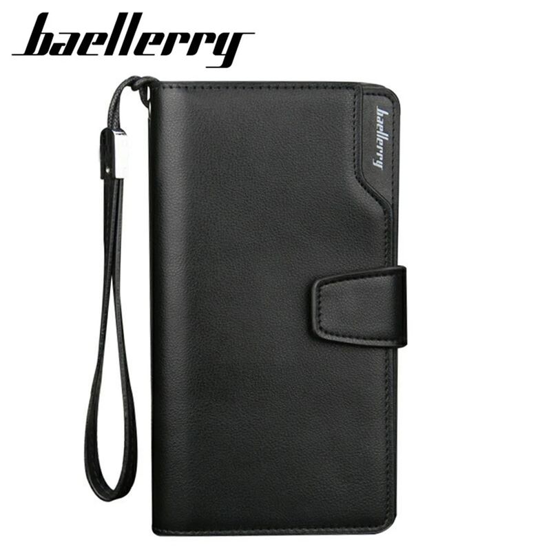 Billetera-de-Cuero-para-Hombre-Baellerry-con-Tarjetero-Monedero-y-Porta-Celular-Negro