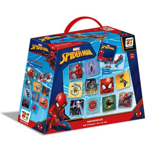 Juego De Mesa Marvel Spiderman Memorice 60 Piezas