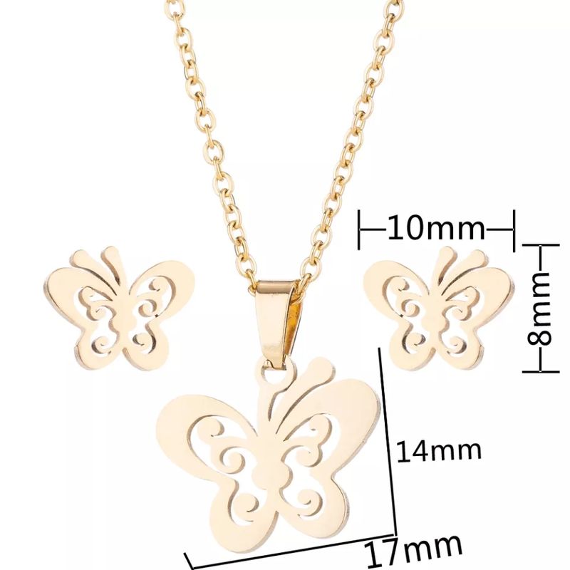 Set-collar-y-aretes-mariposa-dorado