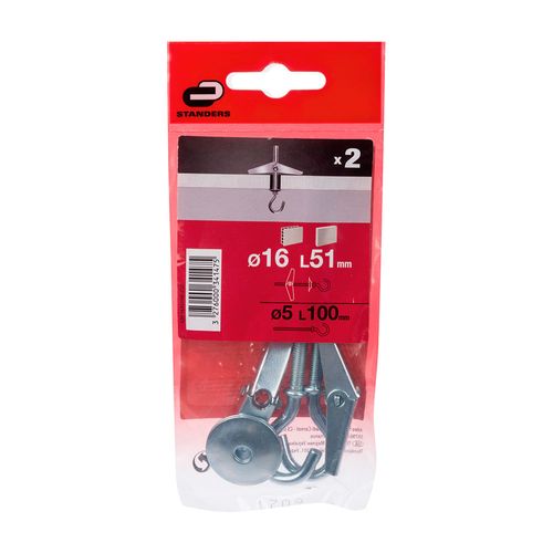 Armella  16x51mm x 2 unidades
