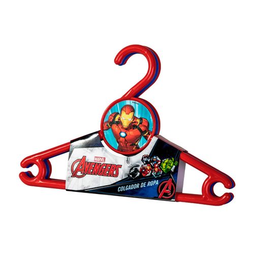 Colgador con diseño Juego x 3 Avengers