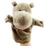 Titeres-de-Hipopotamo-Peluche-Marioneta-de-mano-