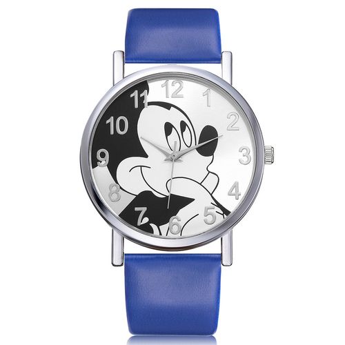 RELOJ MICKEY MOUSE PARA MUJER NIÑOS QUARTZ - AZUL