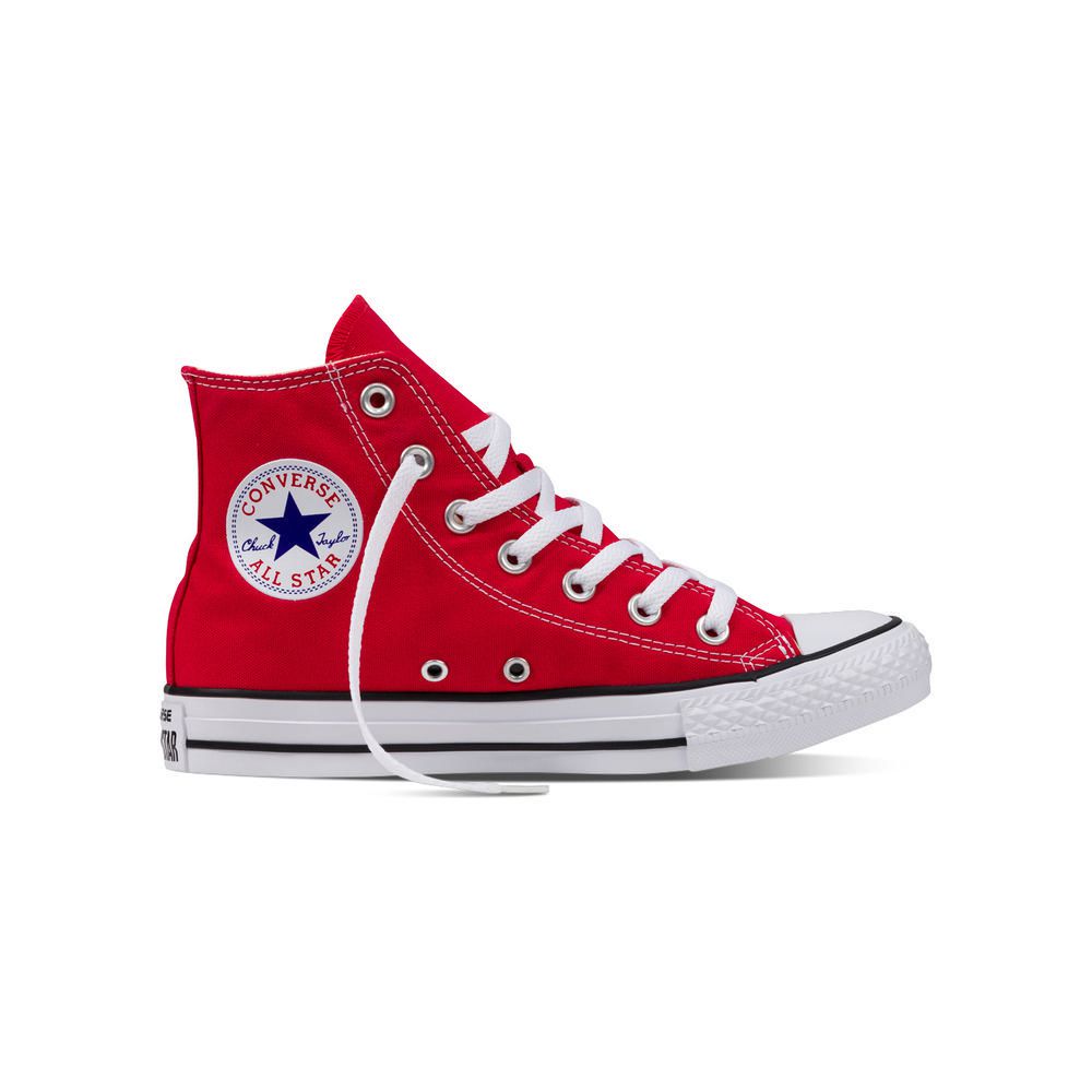 Zapatillas Urbanas Altas Hombre Chuck Taylor All Star Core Hi Rojo