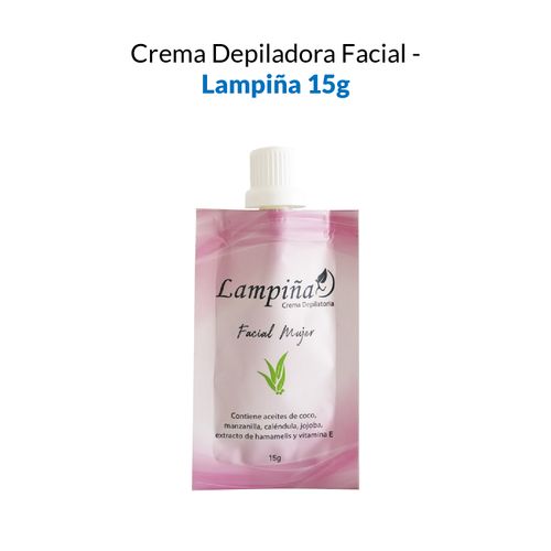 Crema Depiladora Facial - Lampiña 15g