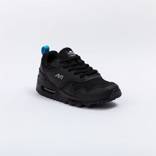 ZAPATILLAS NEW ATHLETIC LIFESTYLE WIND90 KIDS NEGRO CLASSIC