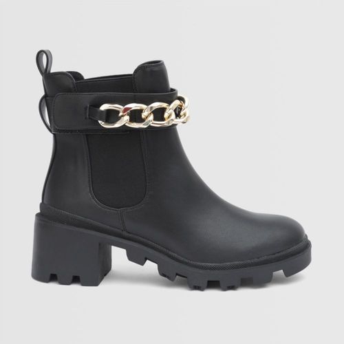 Botines para Mujer Malabar Chain Negro