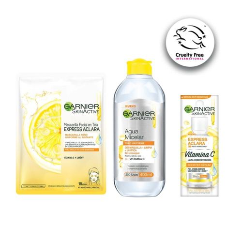 Set de Tratamiento Garnier Rutina Básica Anti manchas