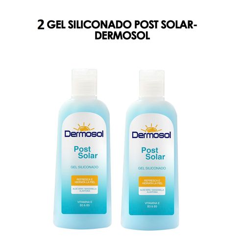 2 Gel Siliconado Post Solar- Dermosol