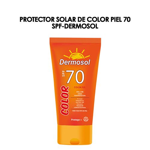 Protector Solar de Color Piel 70 SPF-Dermosol