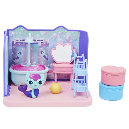 Set Deluxe Baño Casa De Muñecas De Gabby