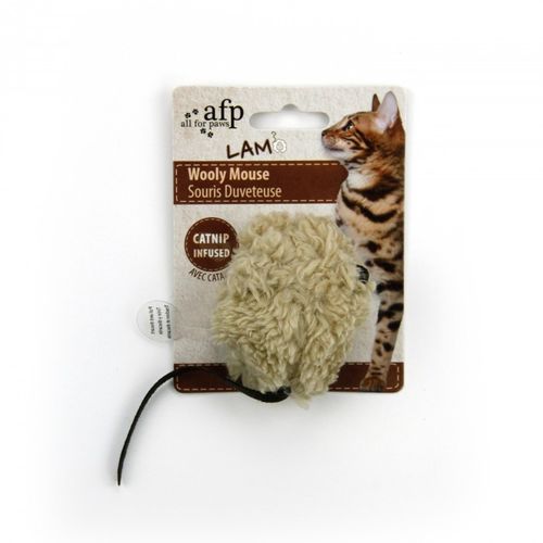 Roedor con sonido para gatos - Beige