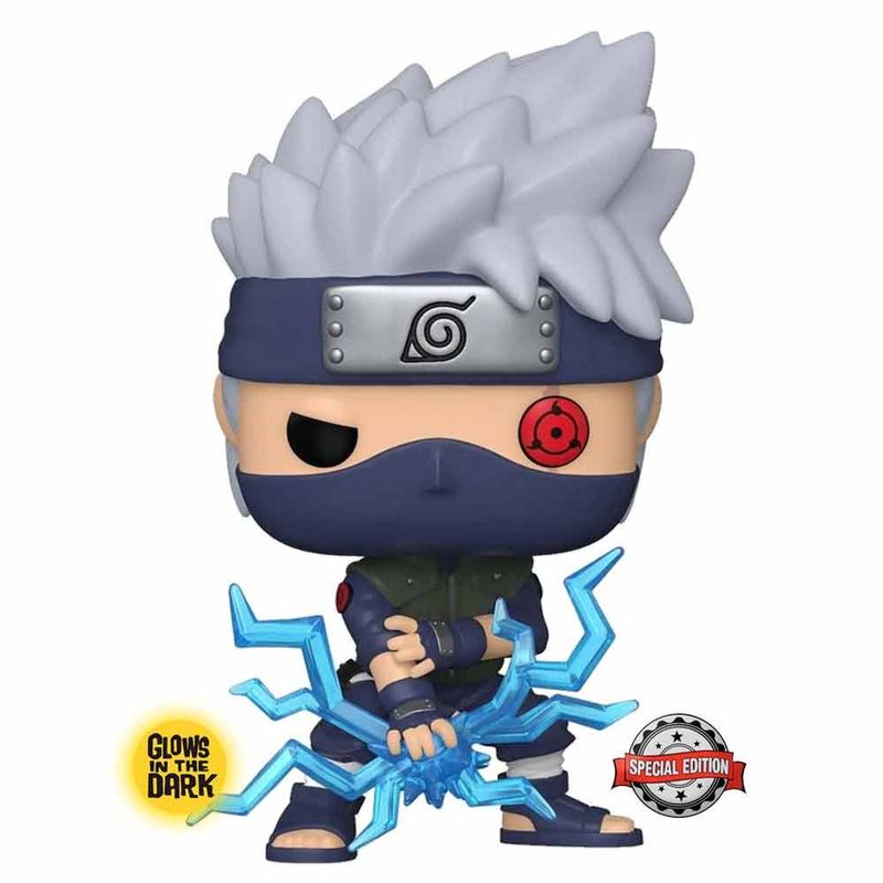 Funko-Pop--NARUTO-SHIPPUDEN---KAKASHI--RAIKIRI--N°-1103--SPECIAL-EDITION-GITD-