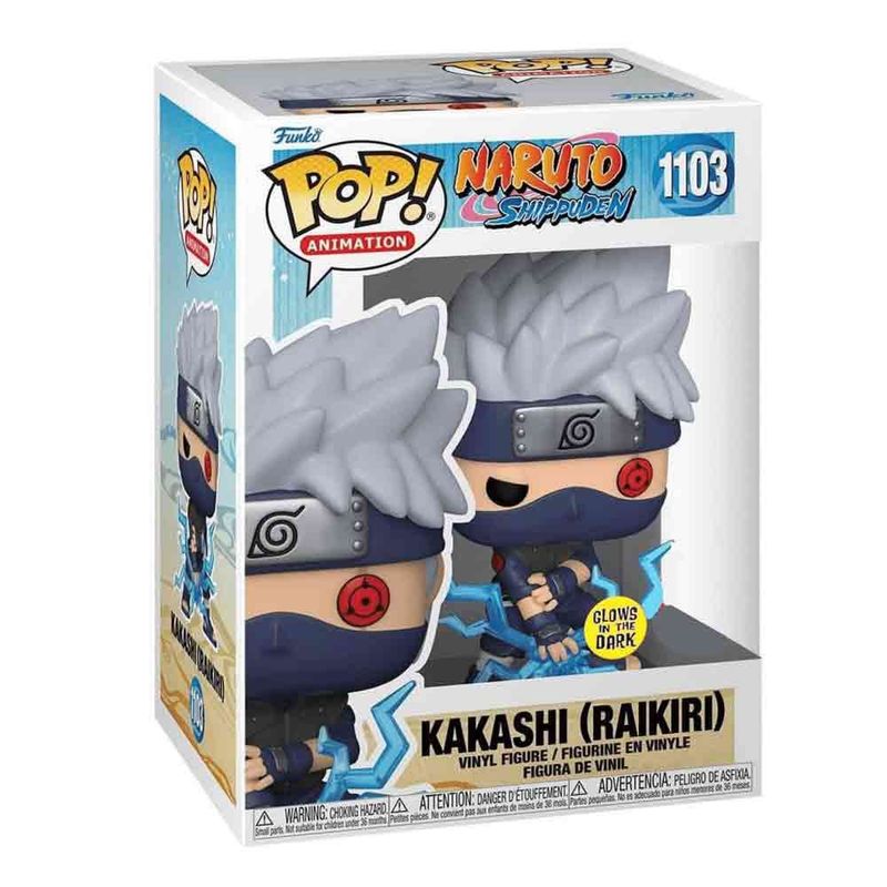 Funko-Pop--NARUTO-SHIPPUDEN---KAKASHI--RAIKIRI--N°-1103--SPECIAL-EDITION-GITD-